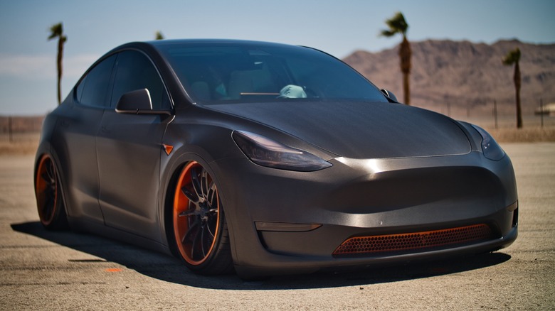 Highly modified Tesla Model Y