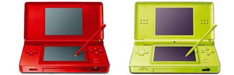 red and green DS Lite
