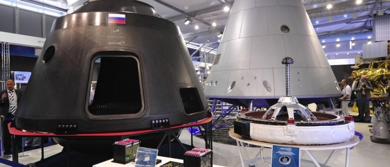 Russia reveals photos of its latest manned spacecraft