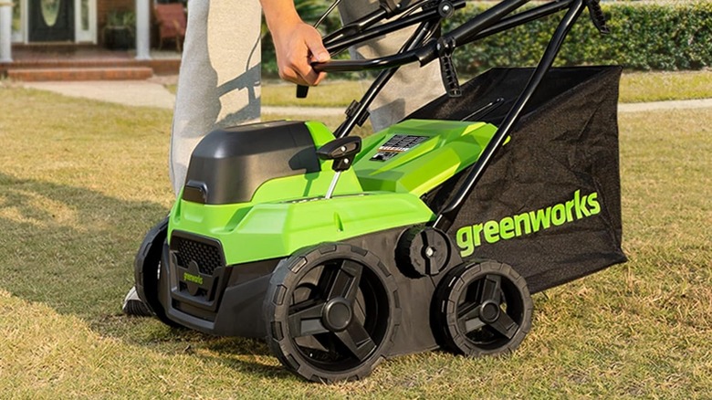 Greenworks Dethatcher/Scarifier