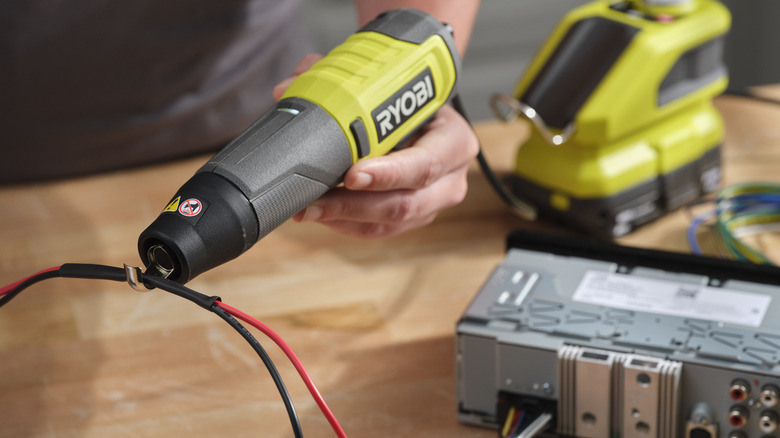 using Ryobi Heat Pen on wires