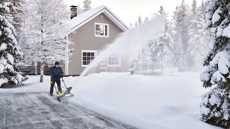 Ryobi 40V snow blower