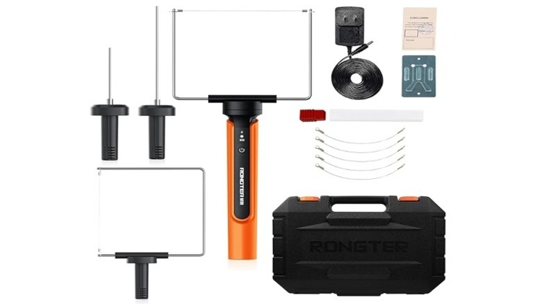 Rongter foam cutter kit featuring multiple cutting blades and accessories