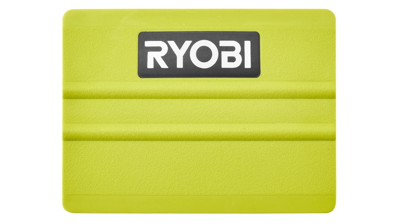 A Ryobi squeegee