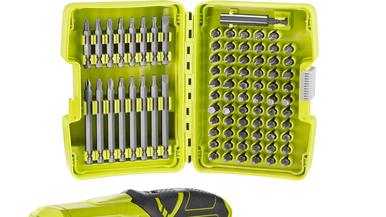 Ryobi electric screwdriver kit