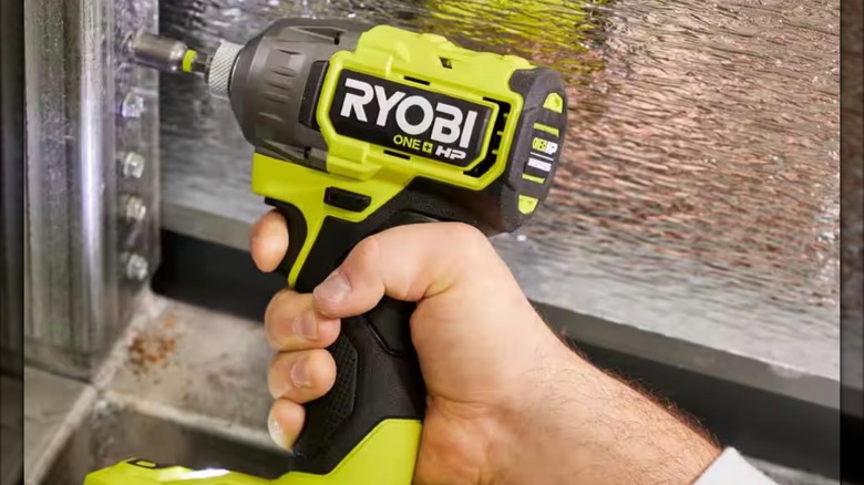 Ryobi 18V One+ 4-mode ¼-inch Hex in use