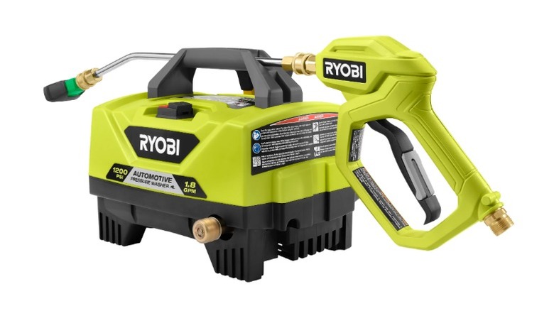 Ryobi High Flow Automotive Pressure Washer on a white background