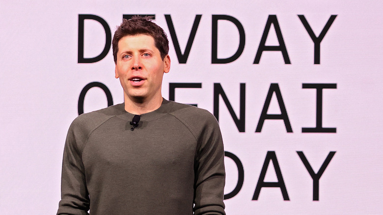 Sam Altman at OpenAI developer day