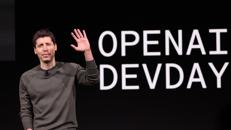 Sam Altman at OpenAI event