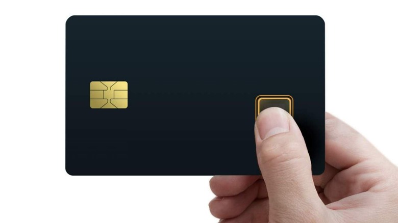 Samsung's fingerprint payment card
