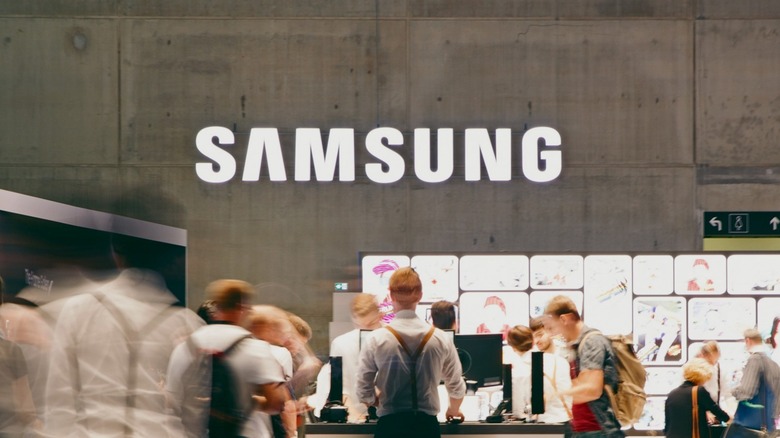 Samsung sign