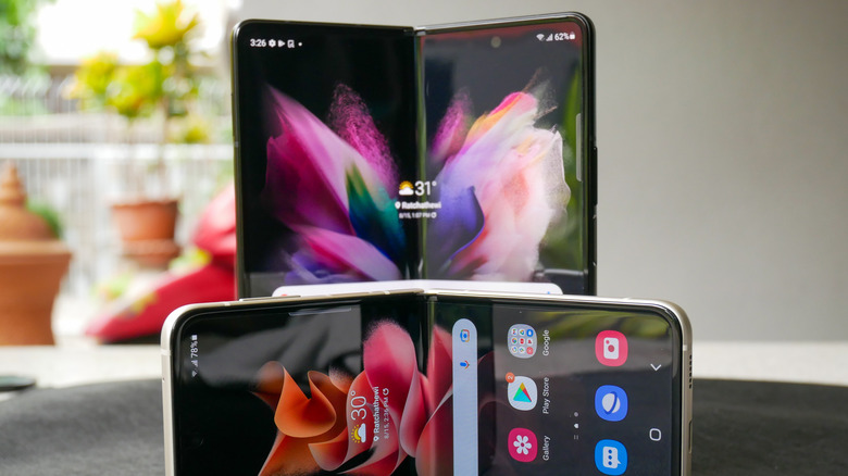 Samsung Galaxy Z foldable smartphones