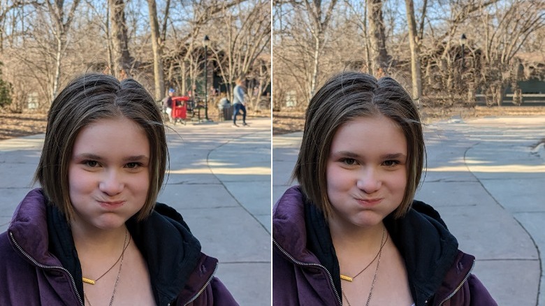two girls