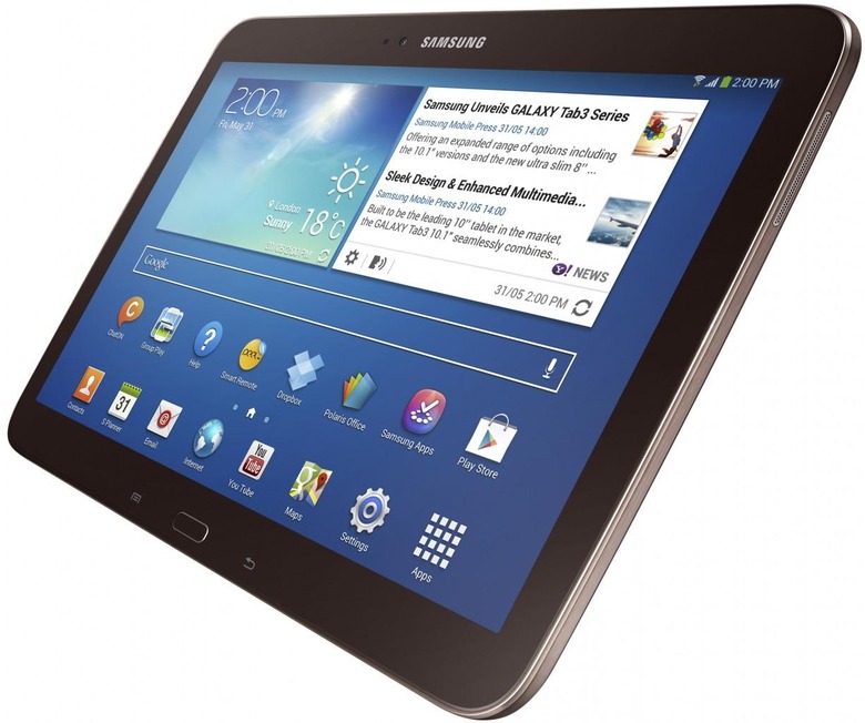 GALAXY TAB 3 10.1 GOLD BROWN