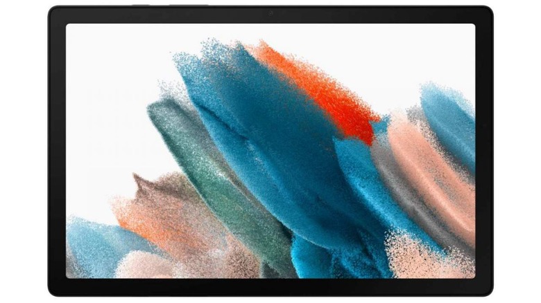 Galaxy Tab A8 tablet screen