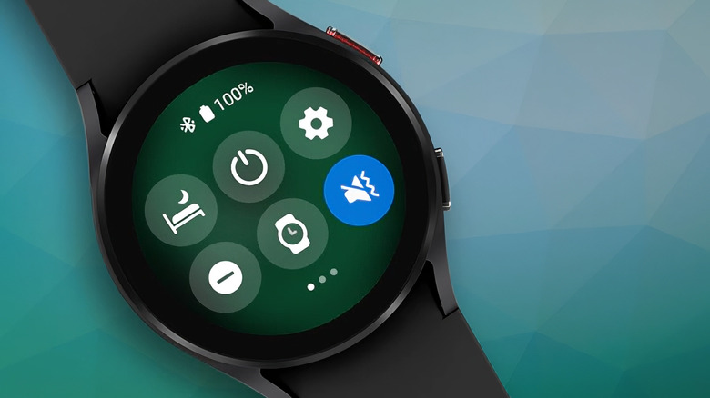 galaxy watch Quick Panel