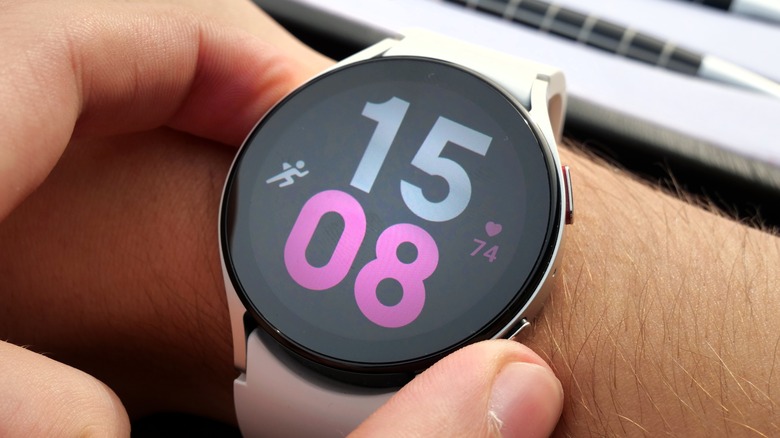 Galaxy Watch5 on wrist