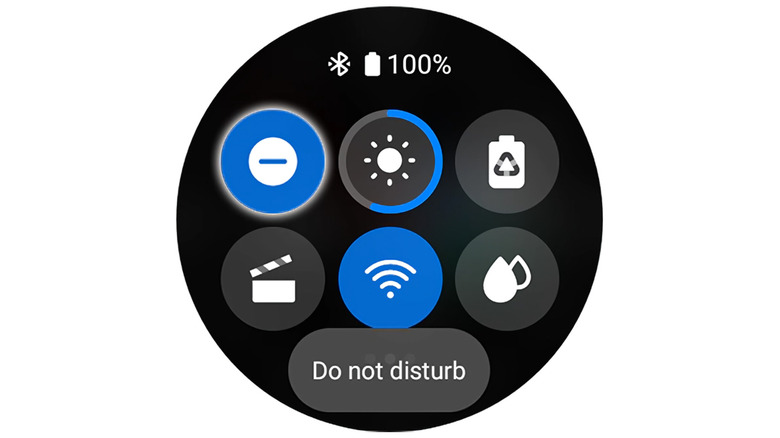 galaxy watch do not disturb mode 