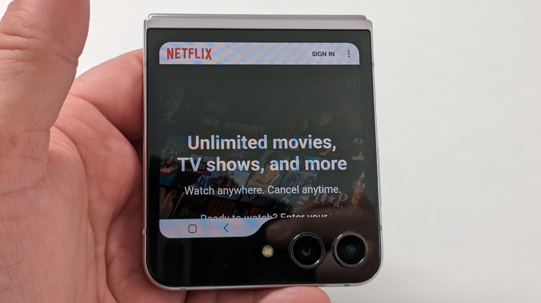Netflix on Flip 5