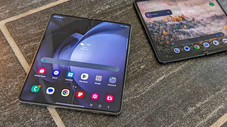 Galaxy Z Fold 5 and Pixel Fold