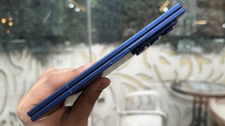 Rear shell of Samsung Galaxy Z Fold 7.