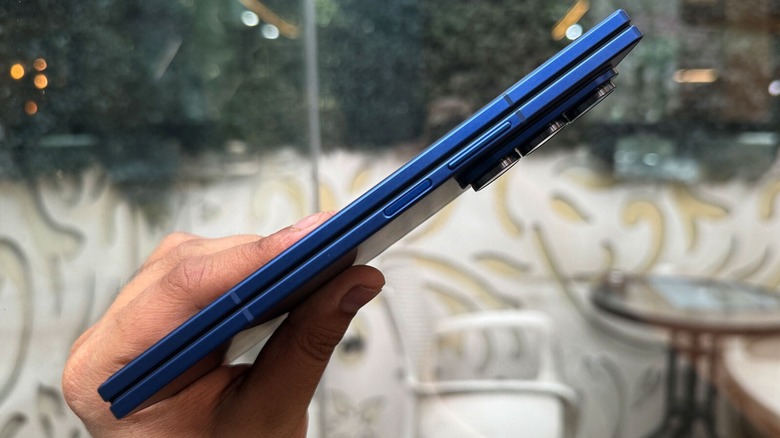 Rear shell of Samsung Galaxy Z Fold 7.