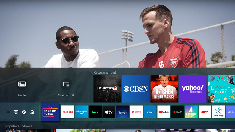 Samsung TV Plus screenshot