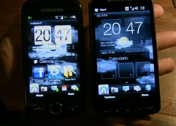 Samsung Omnia 2 HTC Sense