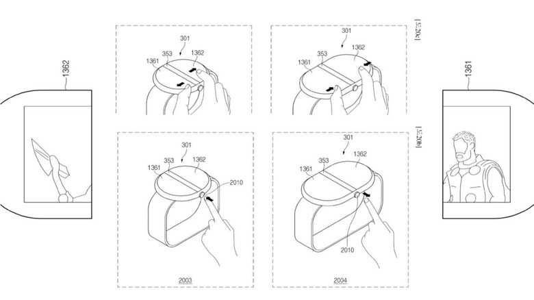 Samsung smartwatch patent