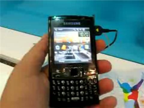 Unknown Samsung WM6 smartphone shown at GITEX