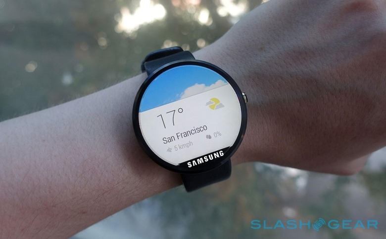 Samsung round hot sale smartwatch