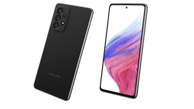 Samsung Galaxy A53 5G front and back