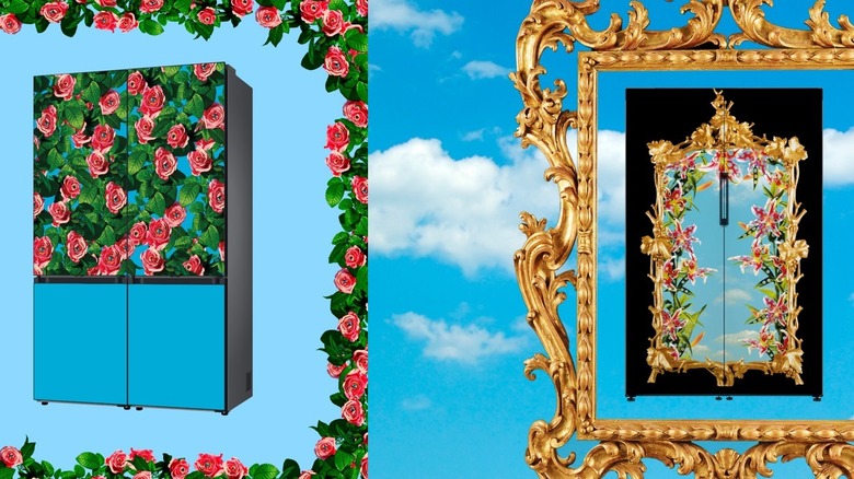Samsung bespoke toiletpaper fridge designs
