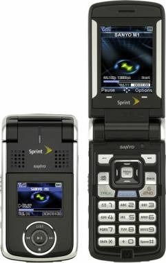 Sanyo M1 music phone on Sprint