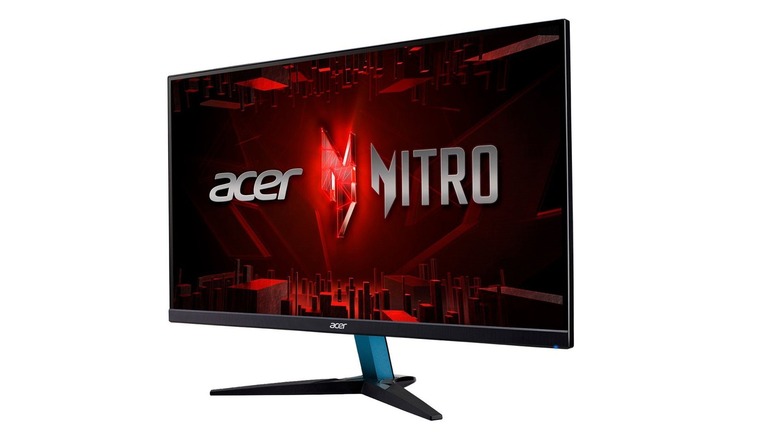 Acer Nitro KG272U monitor from the sides
