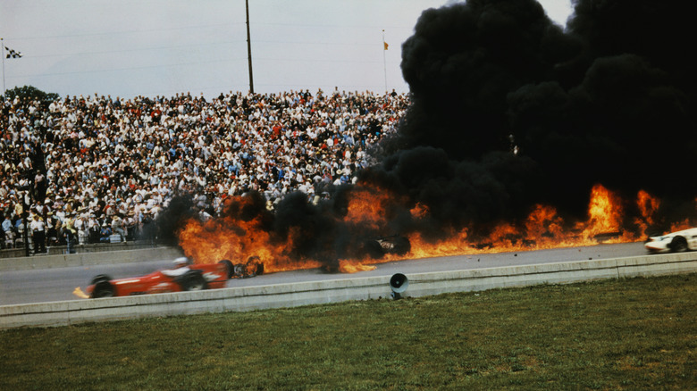 1964 Indy 500 crashes