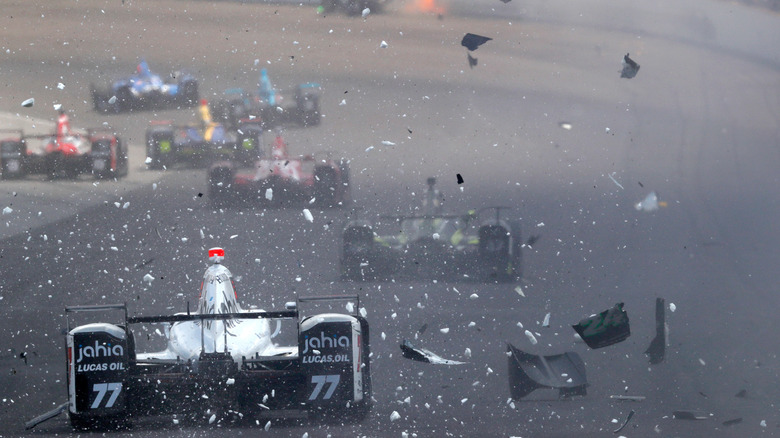 Indy 500 crash