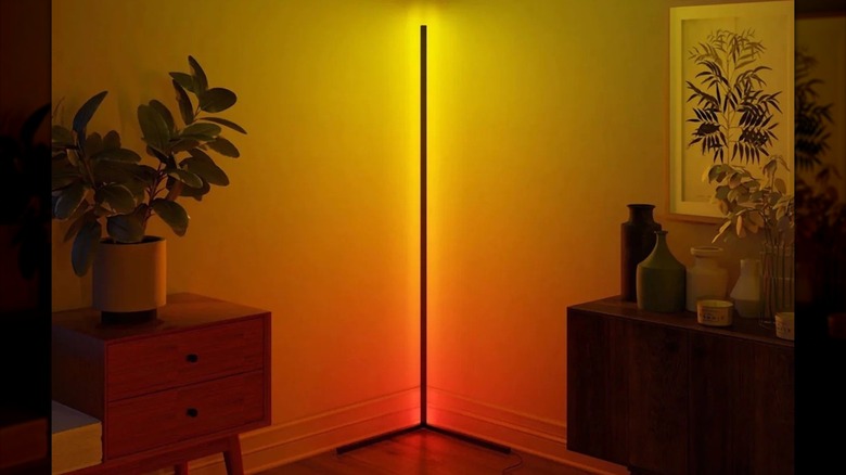 Lamp Depot Minimalist LED Corner Floor Lamp