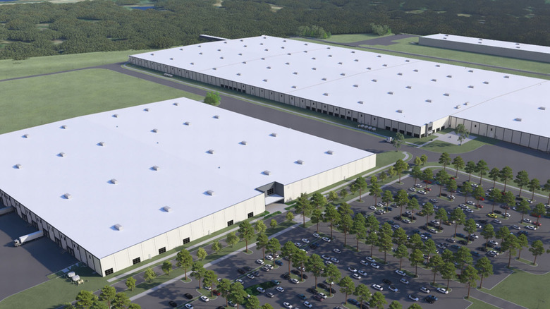 Rendering Scout Motors' South Carollina factory