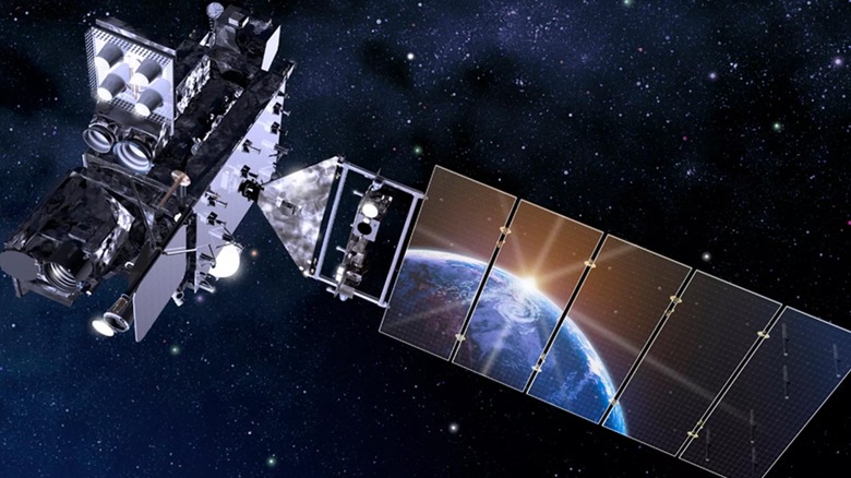 artist's rendering of GOES-R