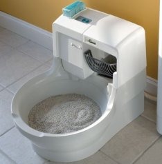self cleaning litter box for cats
