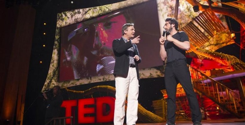 Sergey Brin talks Google Glass at TED conference