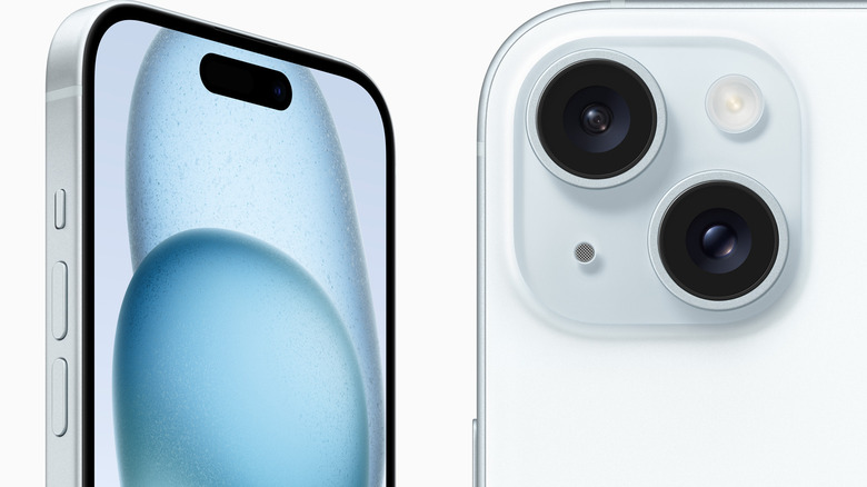 iPhone 15 contoured edges