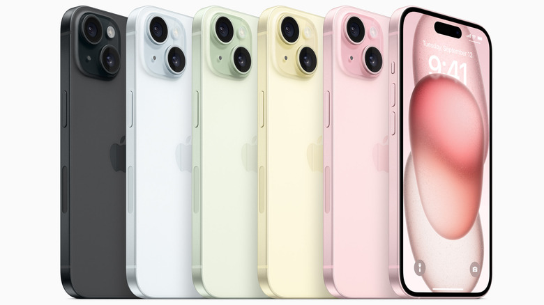 iPhone 15 colors Apple