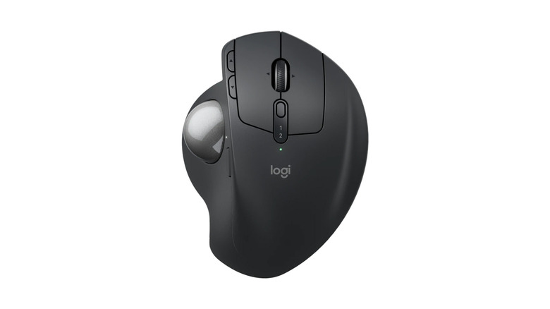 A close up of the Logitech MX Ergo S