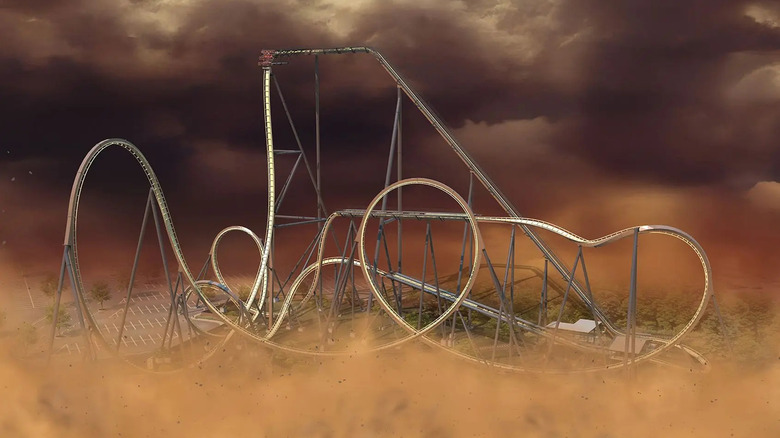 Tormenta Rampaging Run rollercoaster