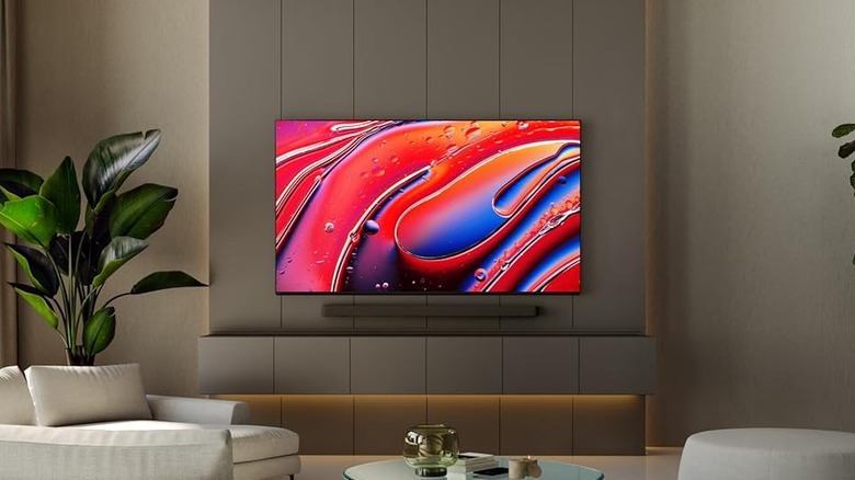 Sony Bravia 9 QLED TV mounted on a wall