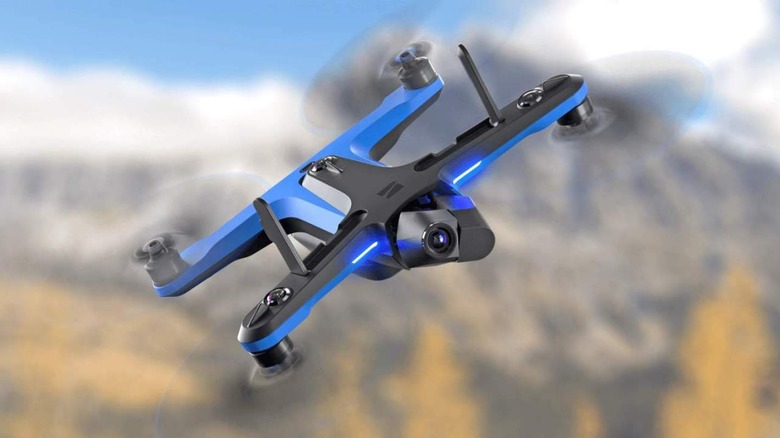The Skydio 2+ in action