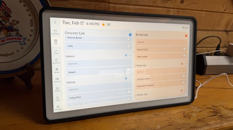 Skyling Calendar 2 on a table