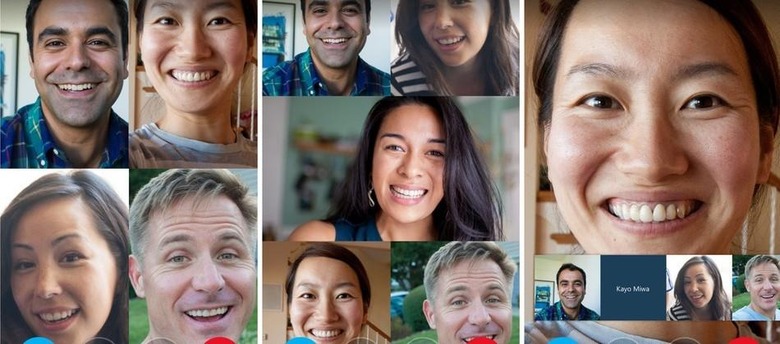 Skype now offers 25-person video calling on iOS, Android